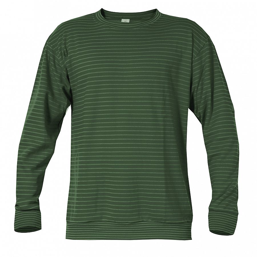 Mikina PXT Antistatic wear zelená přes hlavu 280 g/m2, vel. XXL - Obrázek Mikina PXT Antistatic wear zelená přes hlavu 280 g/m2, vel. XXL - Obrázek